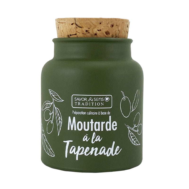 SAVOR & SENS MOUTARDE À LA TAPENADE 110G